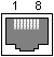 RJ45 female