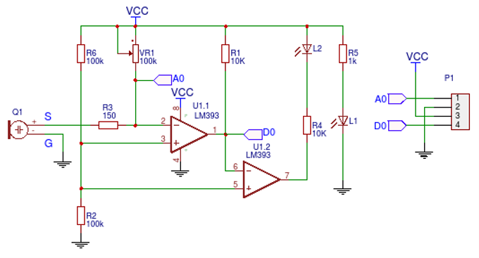 esquema KY-038