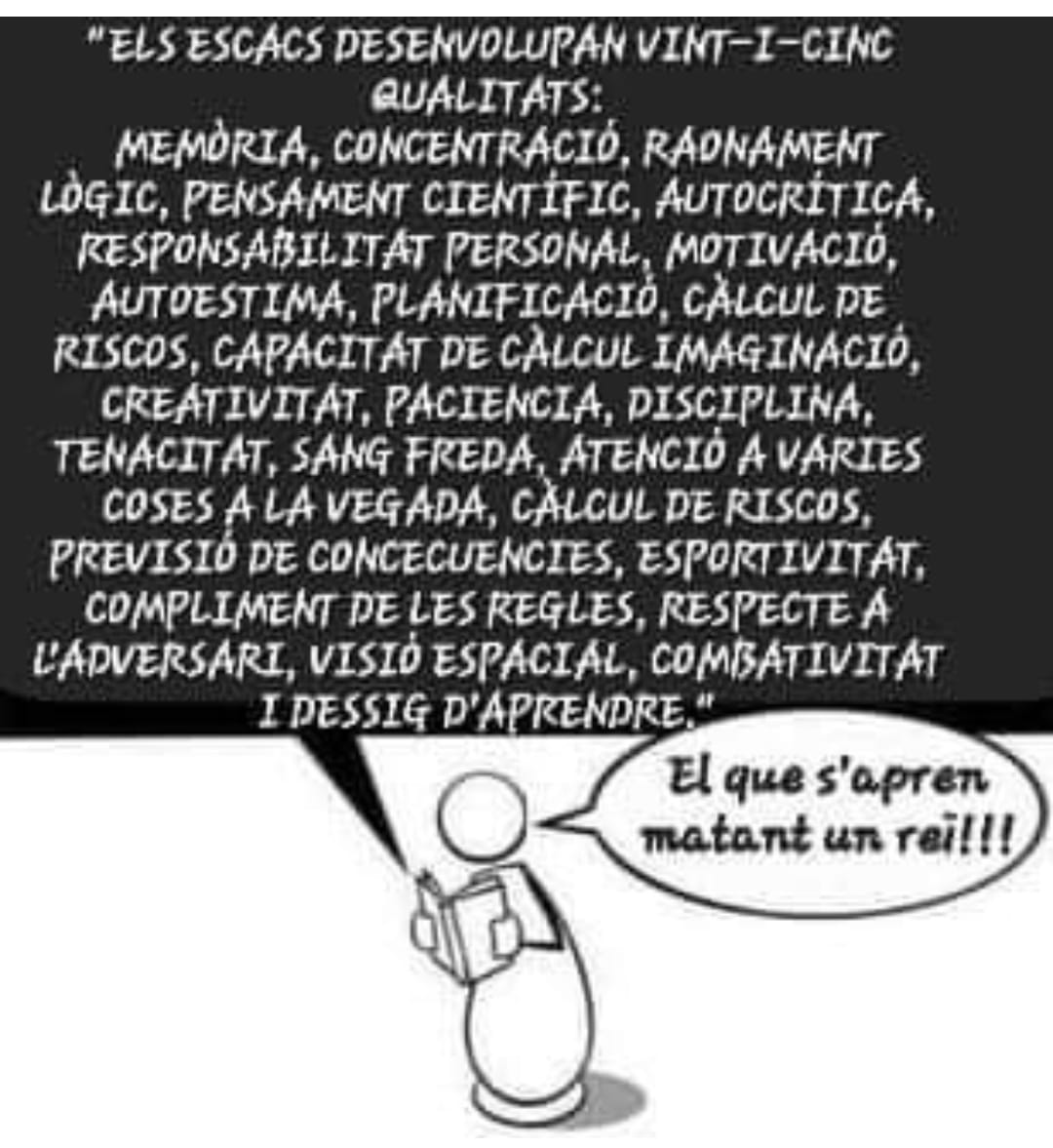 qualitats q desenvolupen els escacs