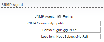 snmp agent