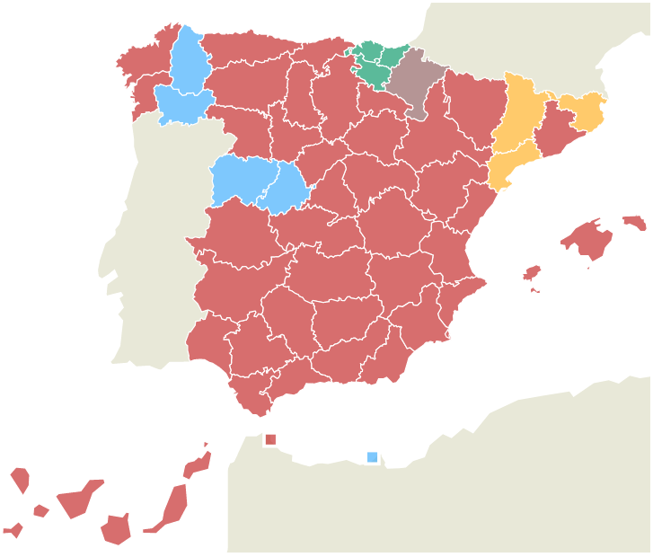 mapa electoral 2019
