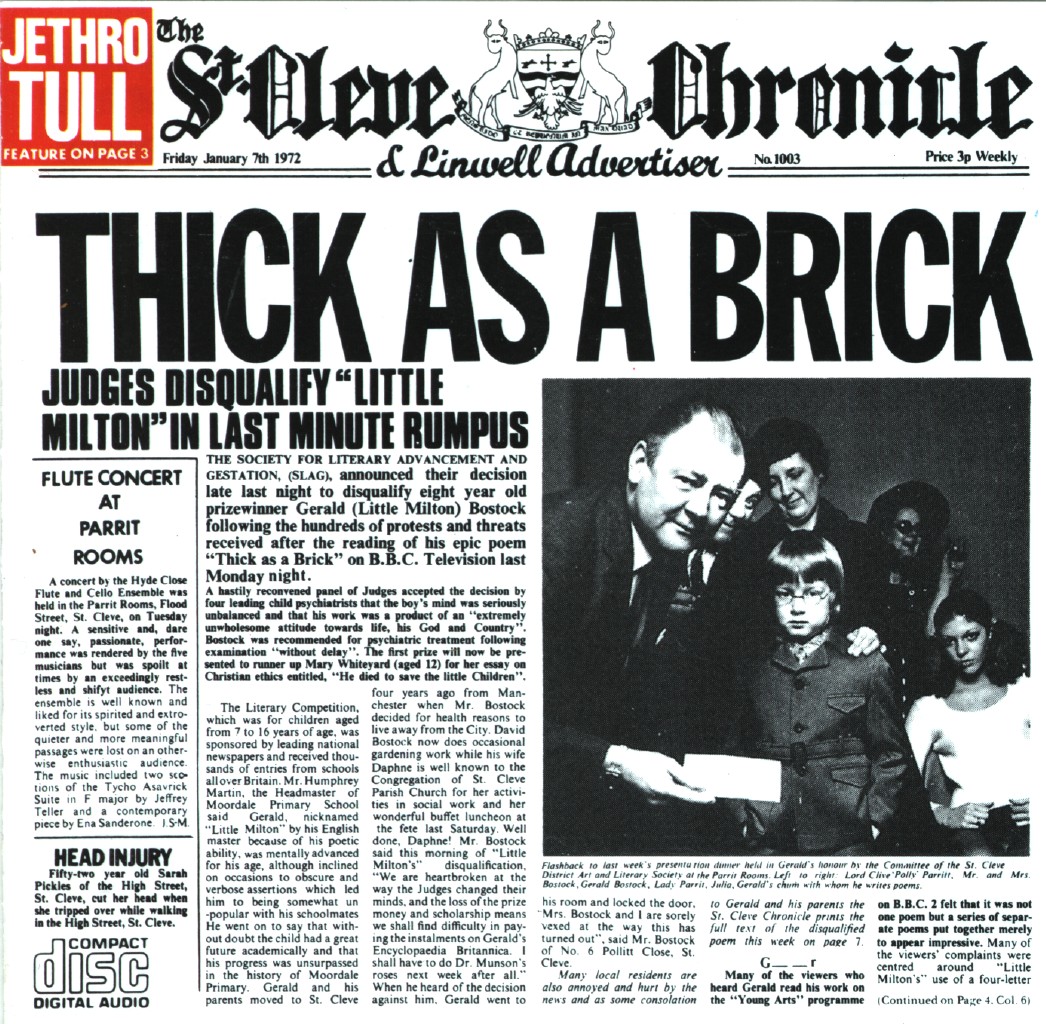 Thick as a brick