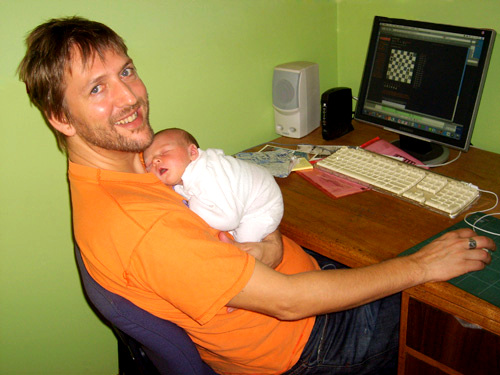 Dave and daughter