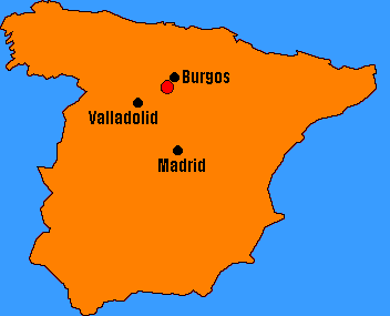 Mapa Ribera del Duero