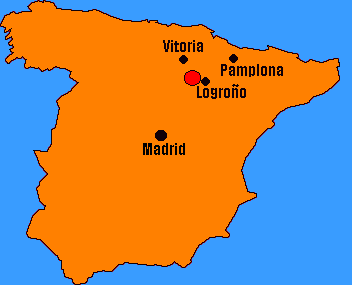 Mapa Rioja