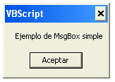 MsgBox simple