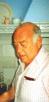 Joan Llu&iacute;s Clausell. Agost 2002 a la cuina de Cal Rac&oacute; (Sant Jordi)