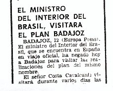 Quan Franco tenia un 'plan' a Badajoz...